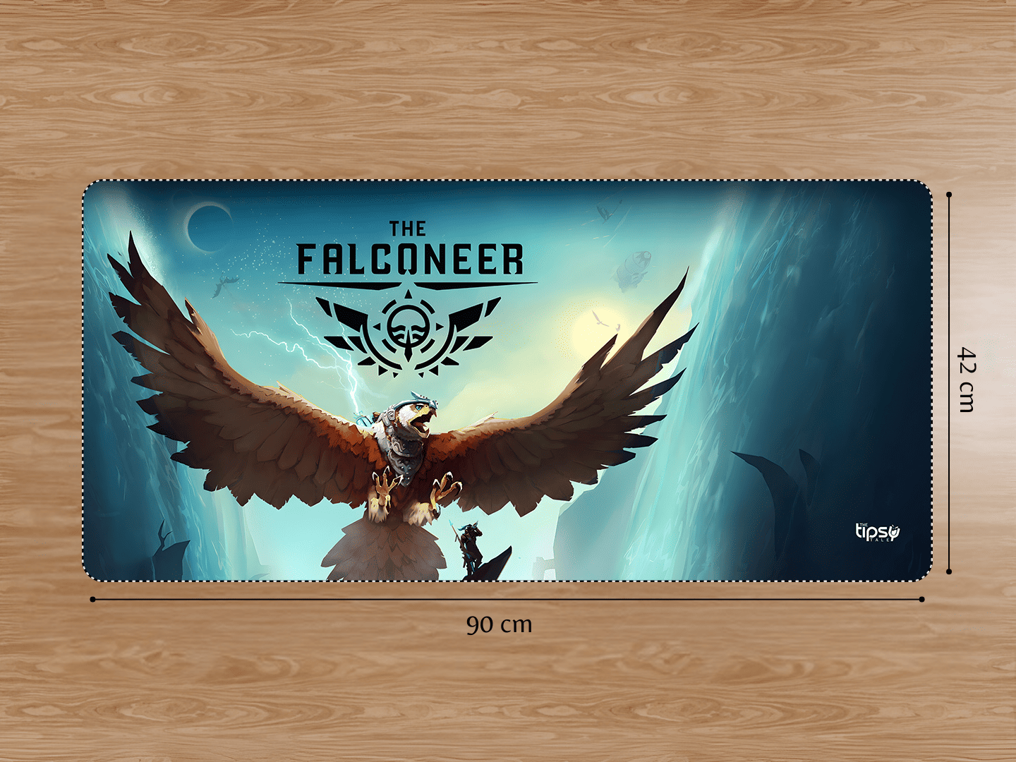 "THE FALCONEER" Gaming Mousepad Elevate Your Gaming Experience