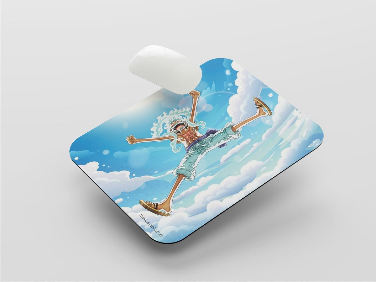 "MONKEY D LIFFY - GEAR 5 " Mousepad: Enhance Your Workspace with Style