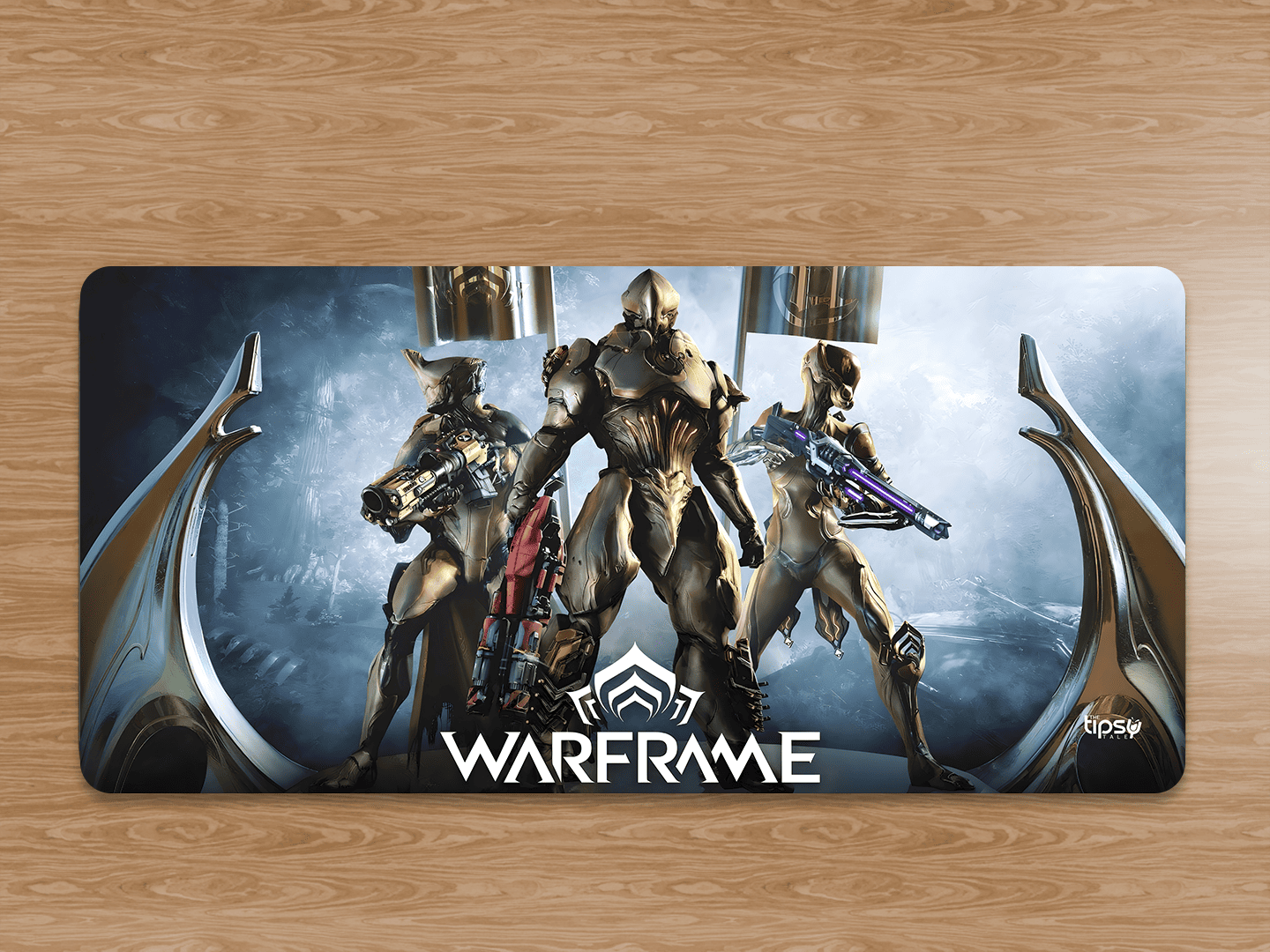 "GOLD ARMOUR WARFRAME" Gaming Mousepad Elevate Your Gaming Experience