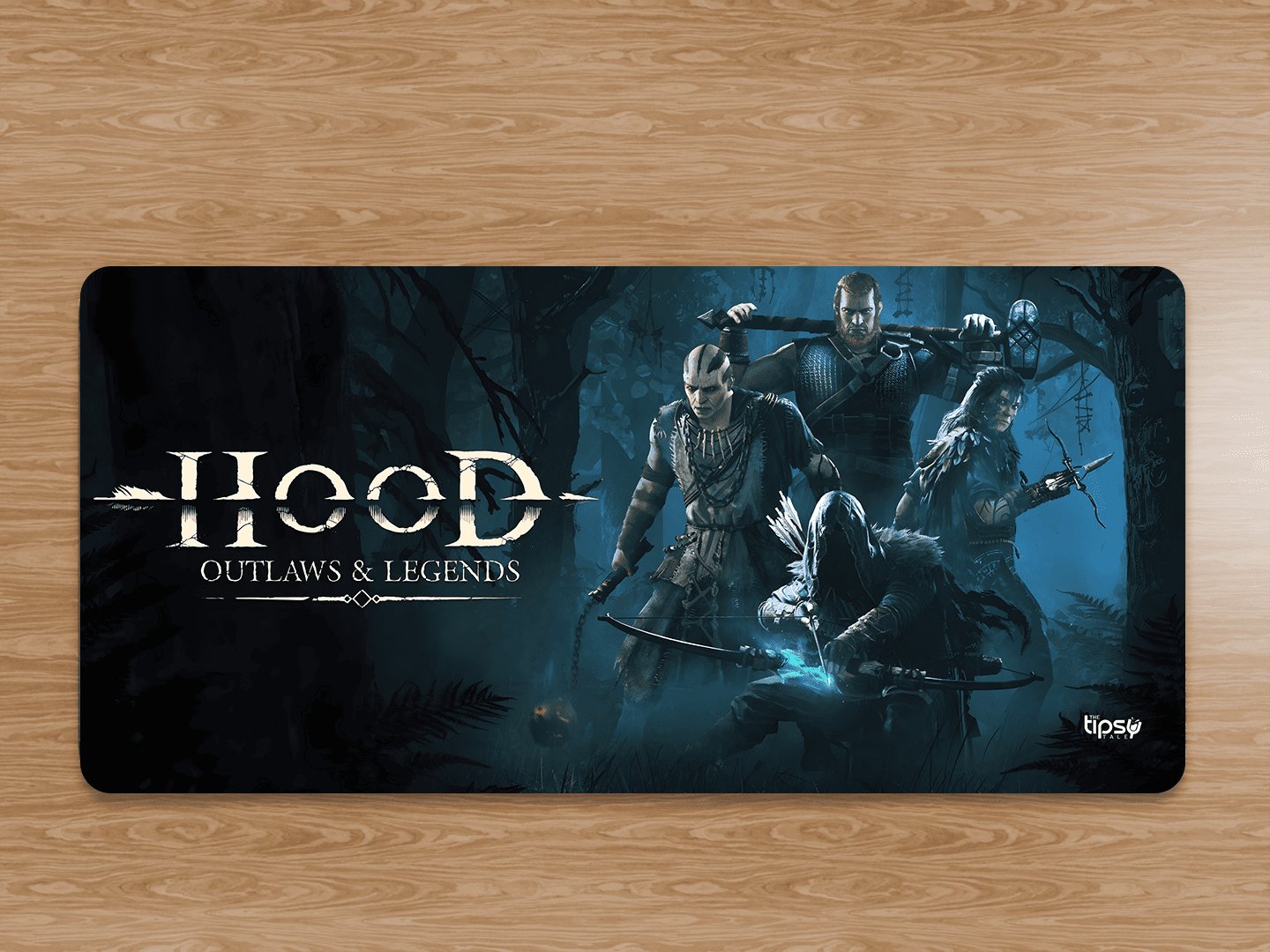 "HOOD OUTLAWS & LEGENDS" Gaming Mousepad Elevate Your Gaming Experience