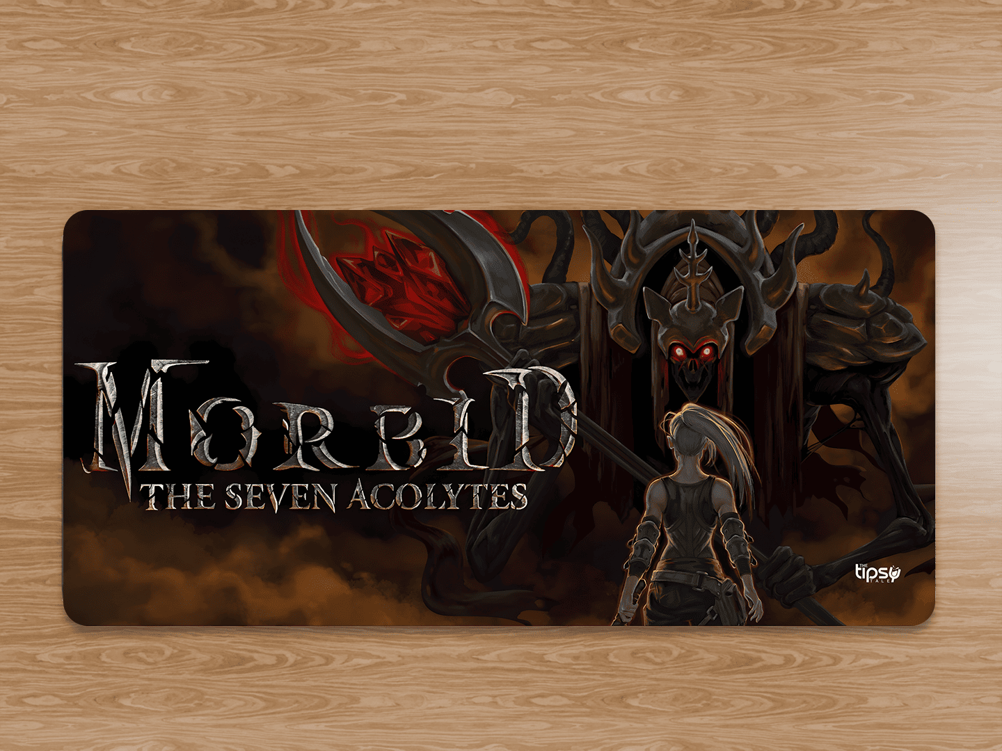 "MORBID THE SEVEN ACOLYTES" Gaming Mousepad Elevate Your Gaming Experience