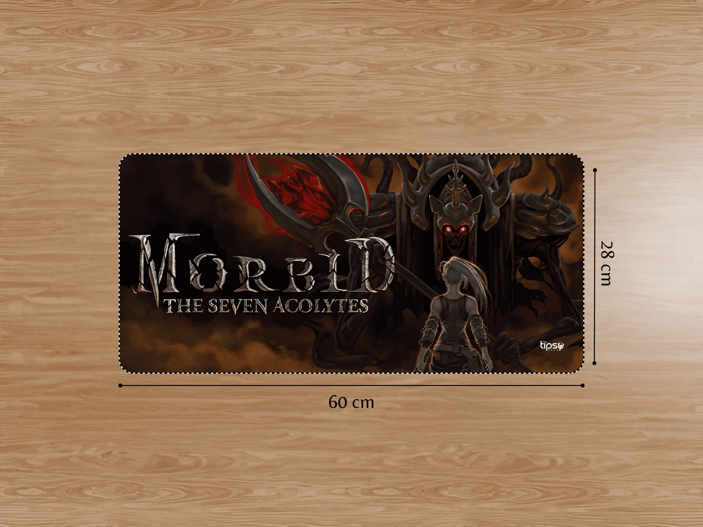 "MORBID THE SEVEN ACOLYTES" Gaming Mousepad Elevate Your Gaming Experience