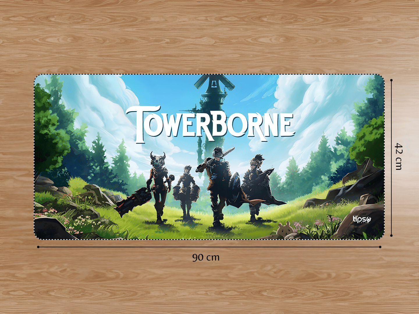 "TOWERBORNE" Gaming Mousepad Elevate Your Gaming Experience