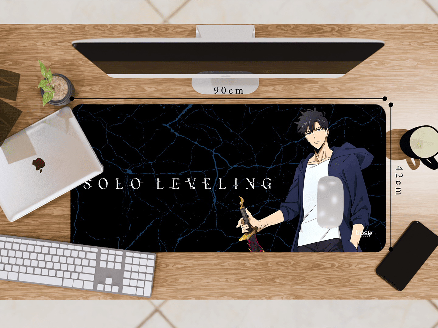 "SUNG JINWOO" Gaming Mousepad Elevate Your Gaming Experience