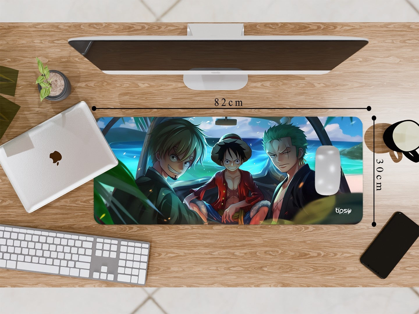 "ONE PIECE STRAW HAT - ANIME" Gaming Mousepad Elevate Your Gaming Experience
