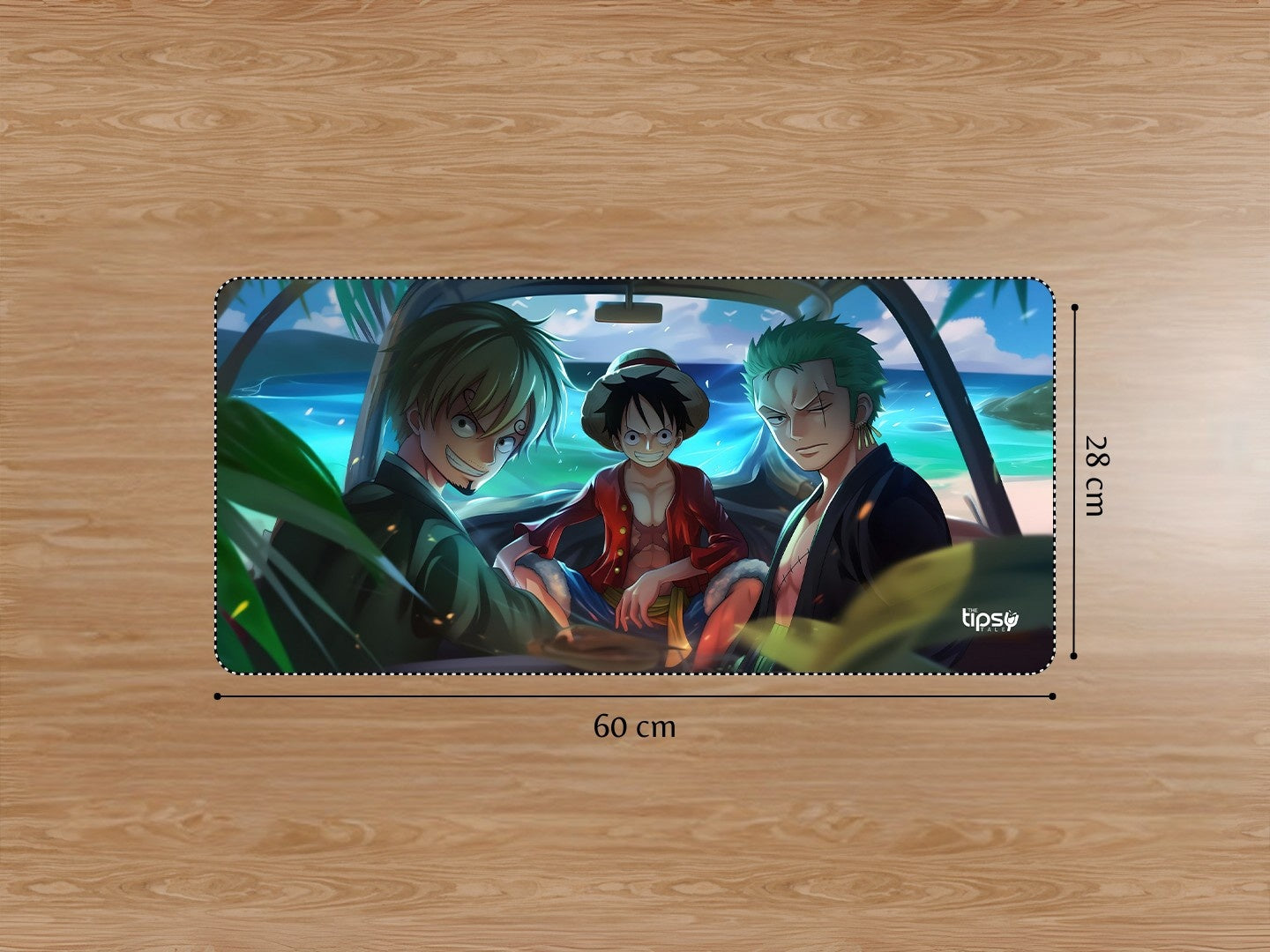 "ONE PIECE STRAW HAT - ANIME" Gaming Mousepad Elevate Your Gaming Experience