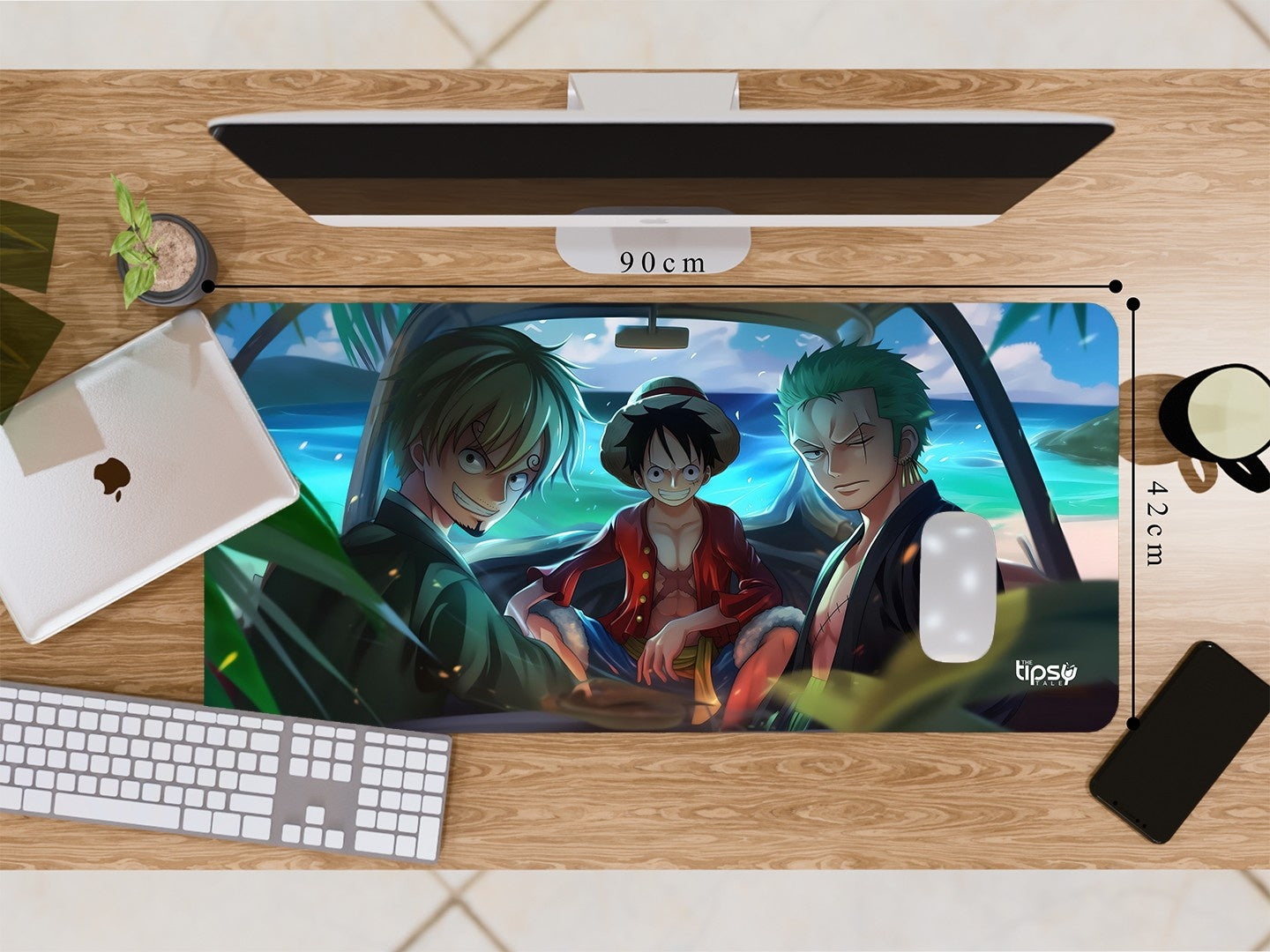 "ONE PIECE STRAW HAT - ANIME" Gaming Mousepad Elevate Your Gaming Experience