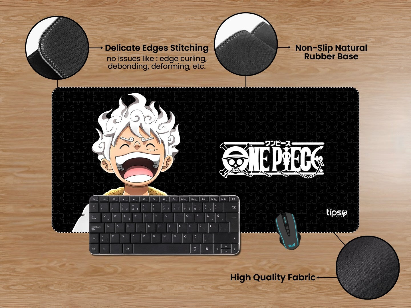 "GEAR 5 - ONE PIECE" Gaming Mousepad Elevate Your Gaming Experience