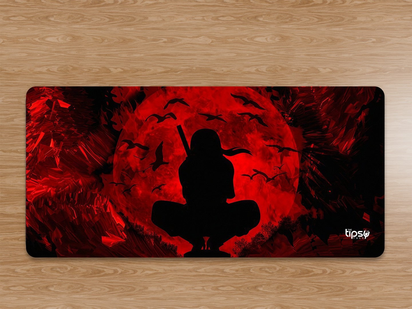 " ITACHI UCHIKA DARK " Gaming Mousepad Elevate Your Gaming Experience