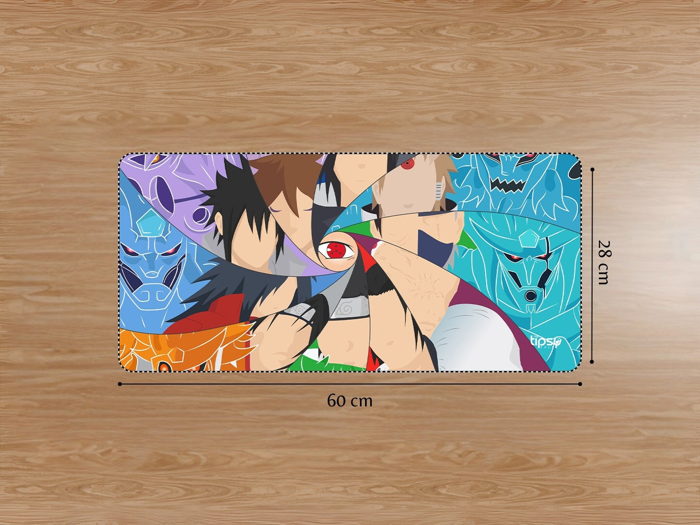 "THE FUGAKU UCHIHA HAGOROMO - ITACHI UCHIHA" Gaming Mousepad Elevate Your Gaming Experience