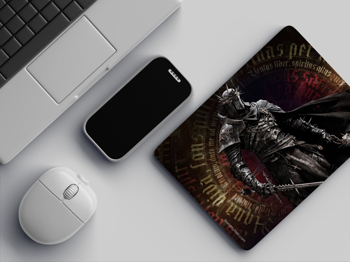 "DARK CRUSADER LORDS" Mousepad: Enhance Your Workspace with Style