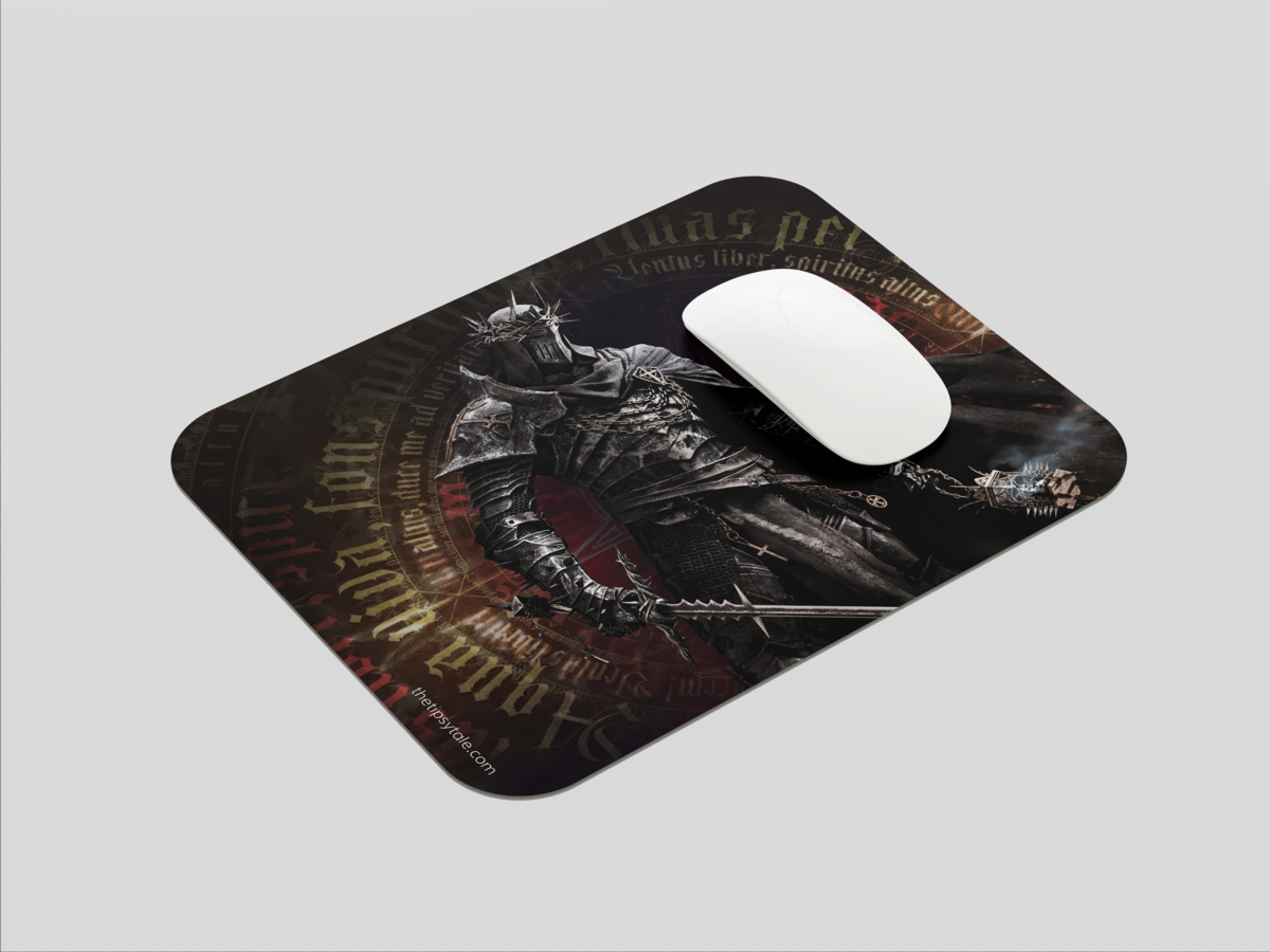 "DARK CRUSADER LORDS" Mousepad: Enhance Your Workspace with Style