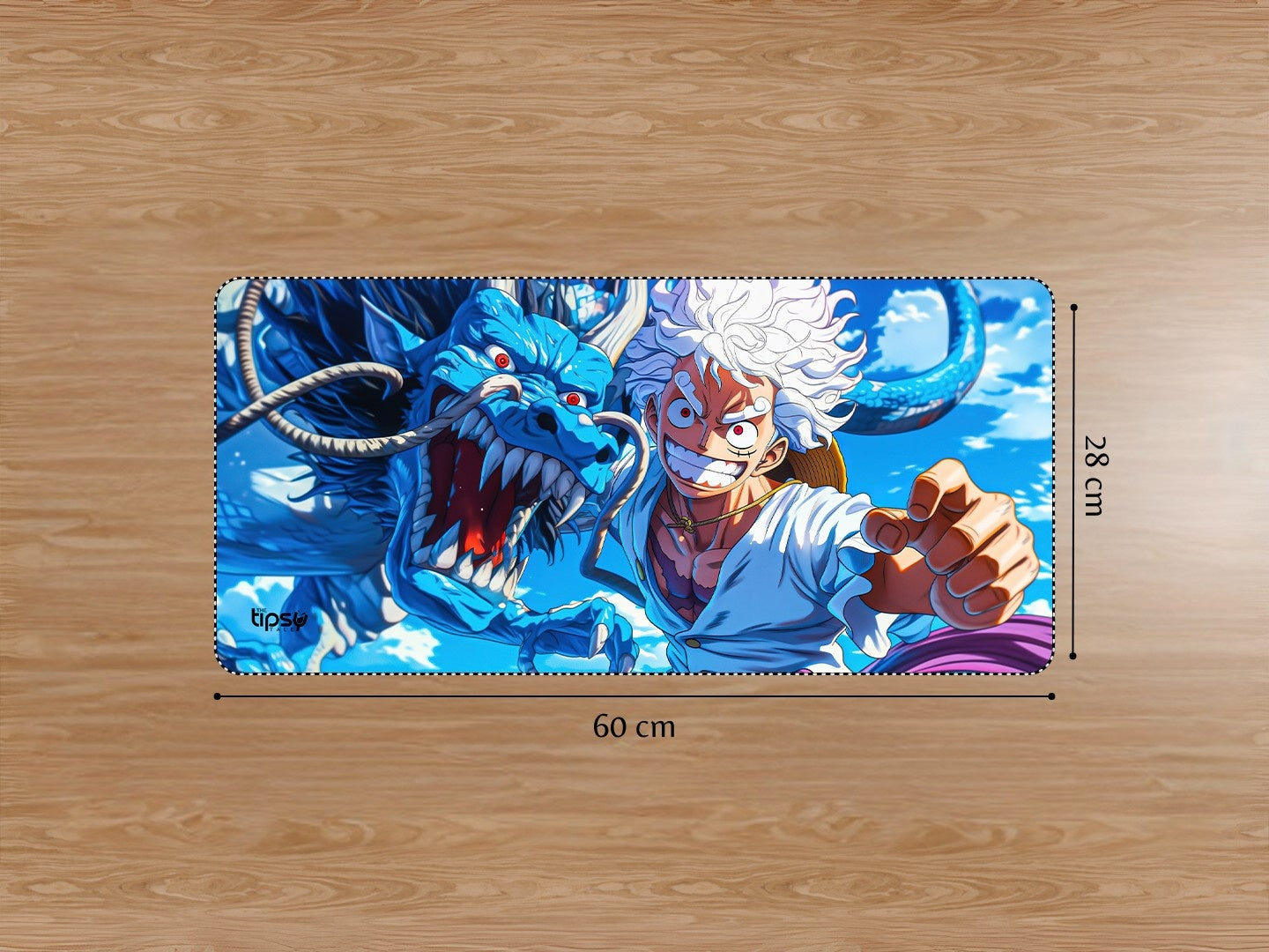 "LUFFY VS KAIDO" Gaming Mousepad Elevate Your Gaming Experience