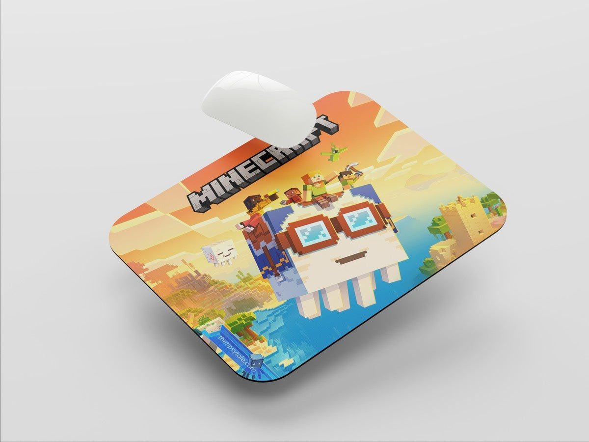 "MINECRAFT - CHASE THE SKIES " Mousepad: Enhance Your Workspace with Style