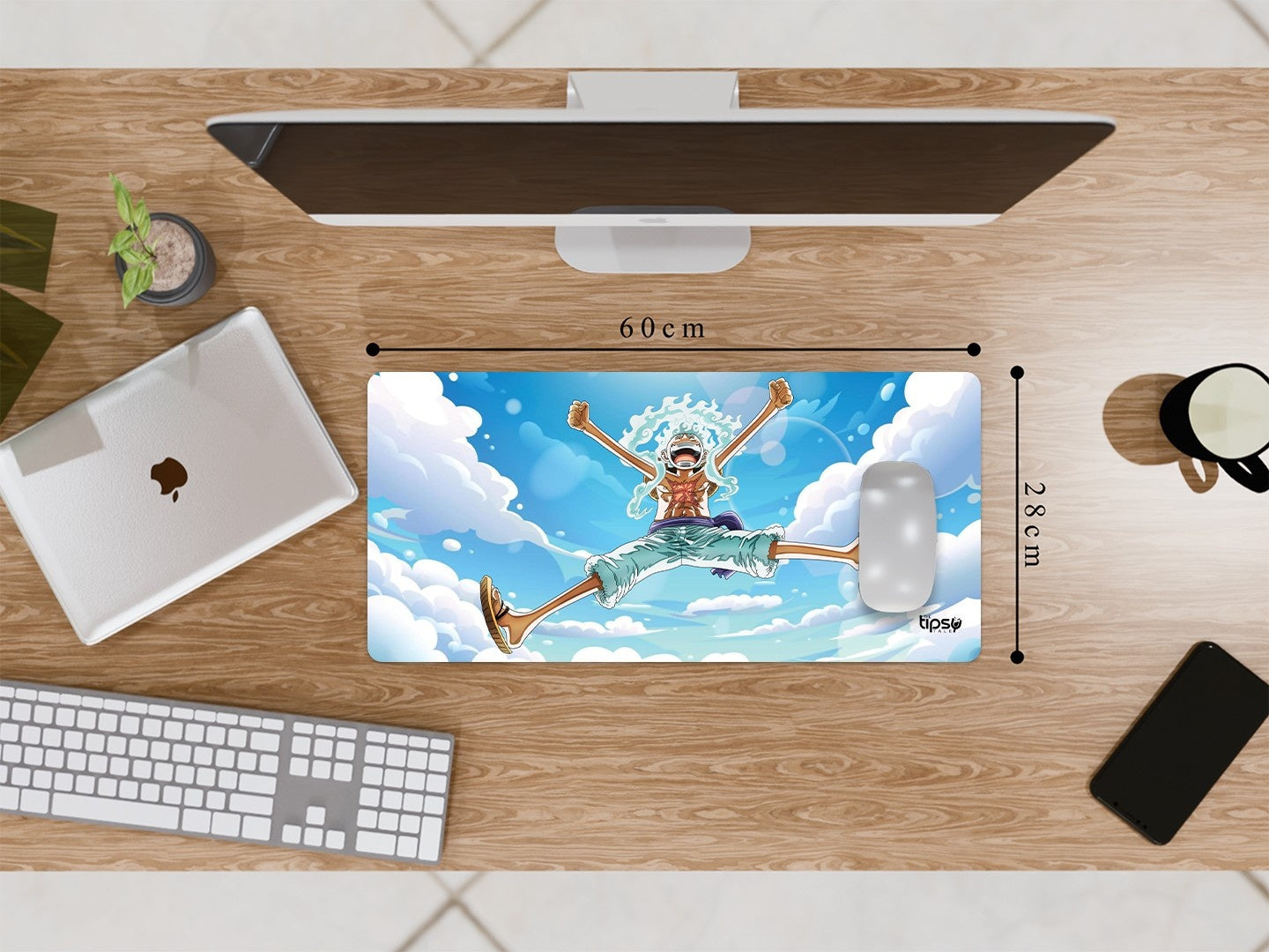 "MONKEY D LIFFY - GEAR 5 " Gaming Mousepad Elevate Your Gaming Experience