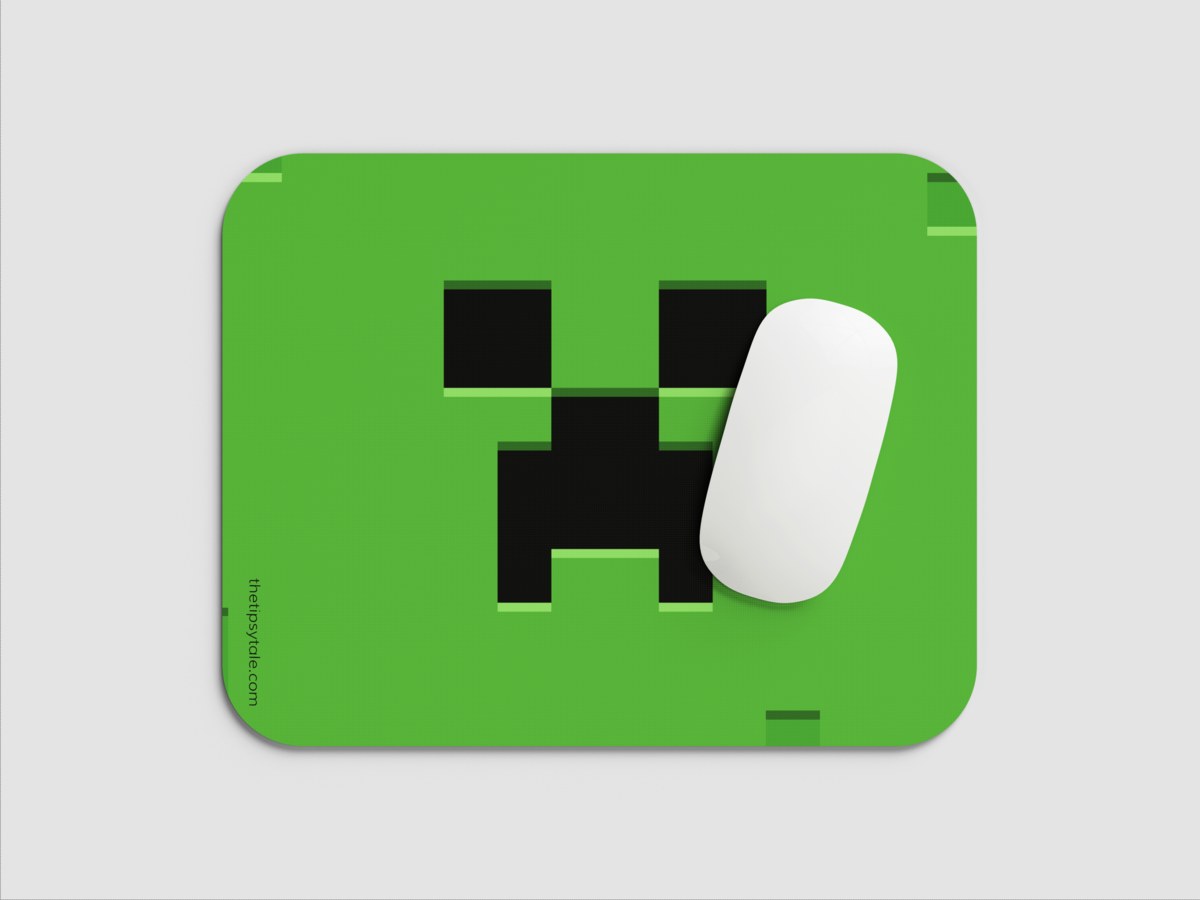 "MINECRAFT CREEPER" Mousepad: Enhance Your Workspace with Style