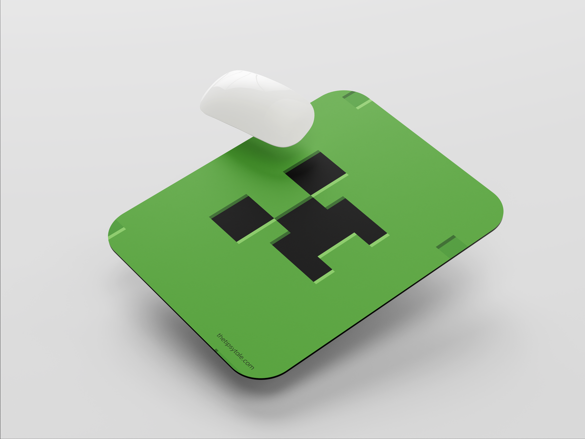 "MINECRAFT CREEPER" Mousepad: Enhance Your Workspace with Style