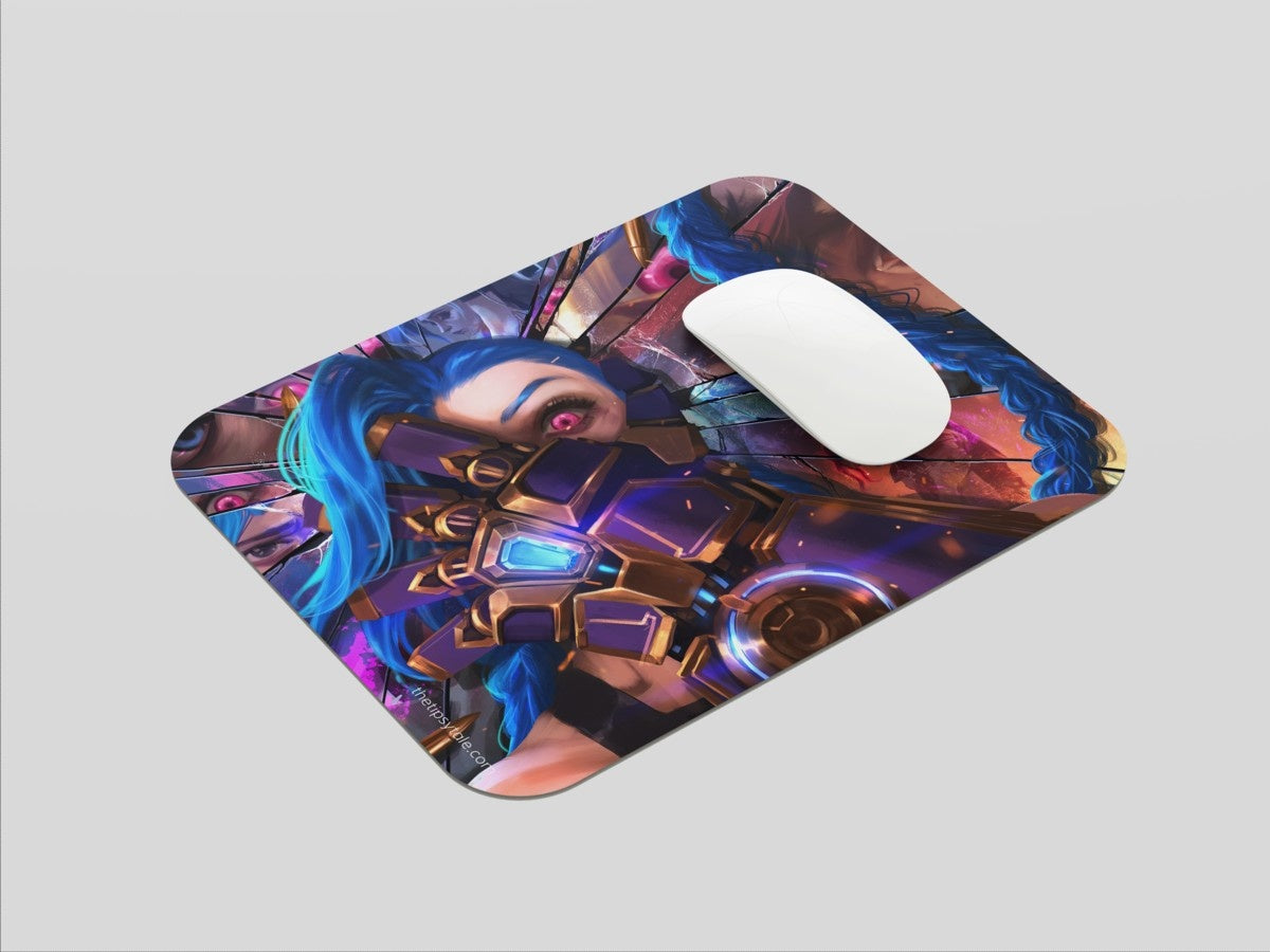 "JINX ARCANE - DILLUSION" Mousepad: Enhance Your Workspace with Style