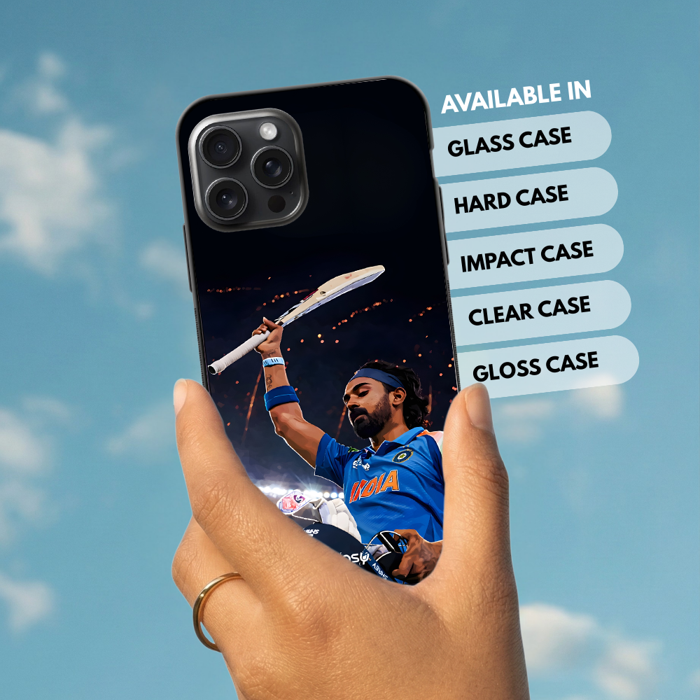 "KL RAHUL CRICKET FANDOM" -Mobile Covers Shock Resistant, Slim & Stylish Cases