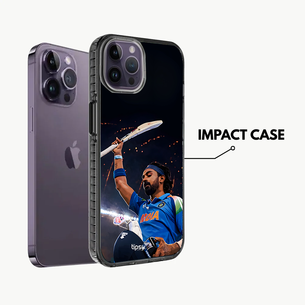 "KL RAHUL CRICKET FANDOM" -Mobile Covers Shock Resistant, Slim & Stylish Cases