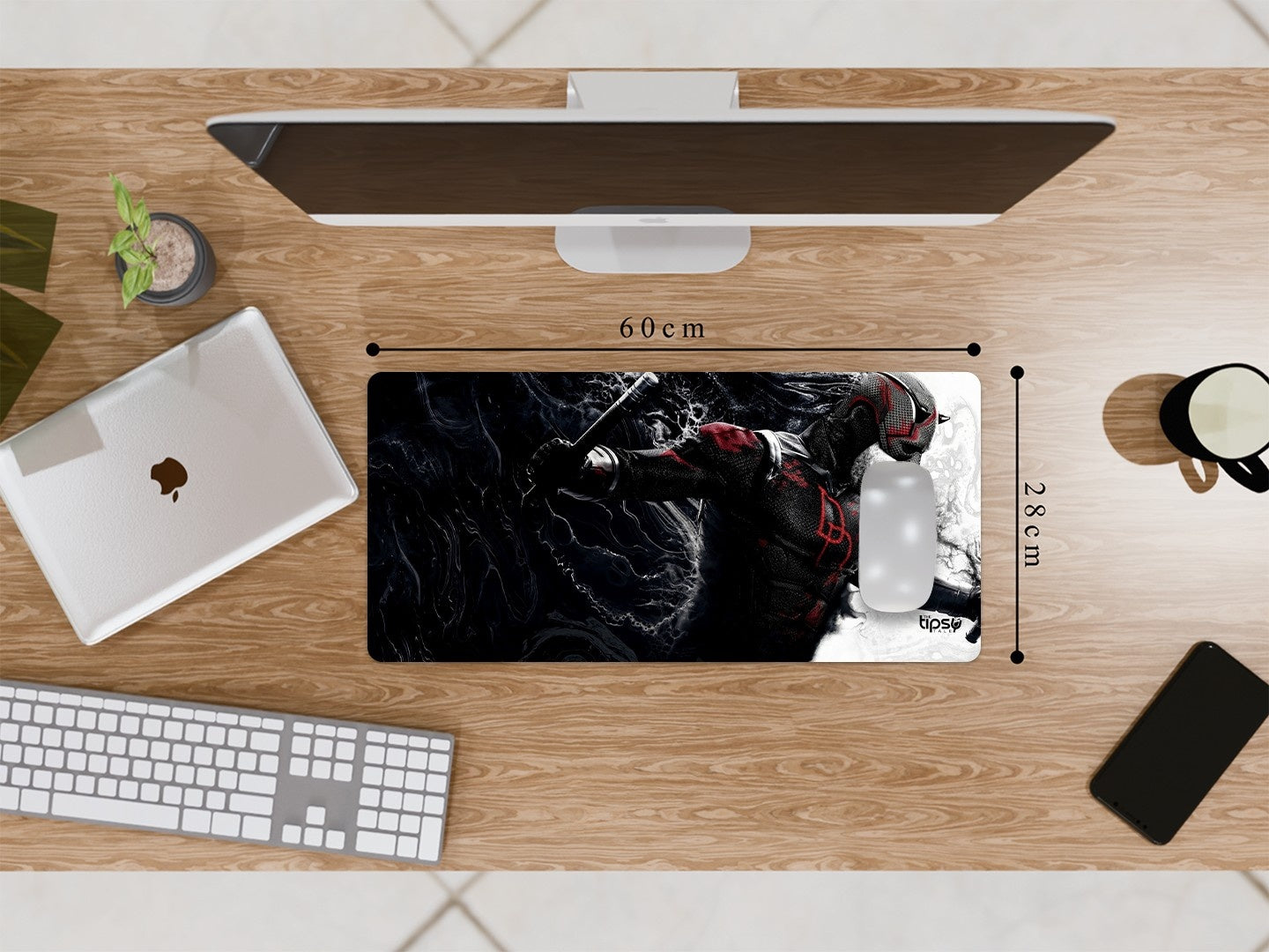 "DARE DEVIL BORN AGAIN - DD" Gaming Mousepad Elevate Your Gaming Experience