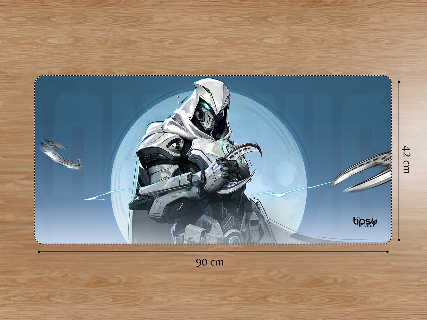 "MOON KNIGHT - DUALIST" Gaming Mousepad Elevate Your Gaming Experience