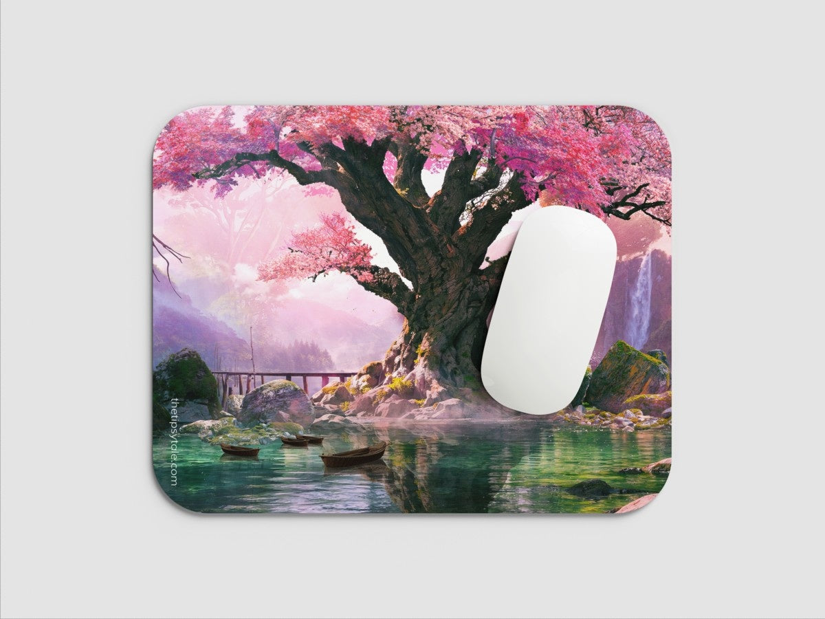 "SURREAL CHERRY" Mousepad: Enhance Your Workspace with Style