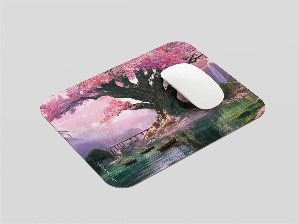 "SURREAL CHERRY" Mousepad: Enhance Your Workspace with Style