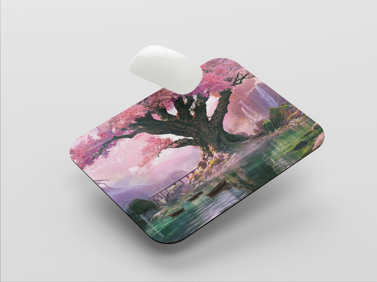 "SURREAL CHERRY" Mousepad: Enhance Your Workspace with Style