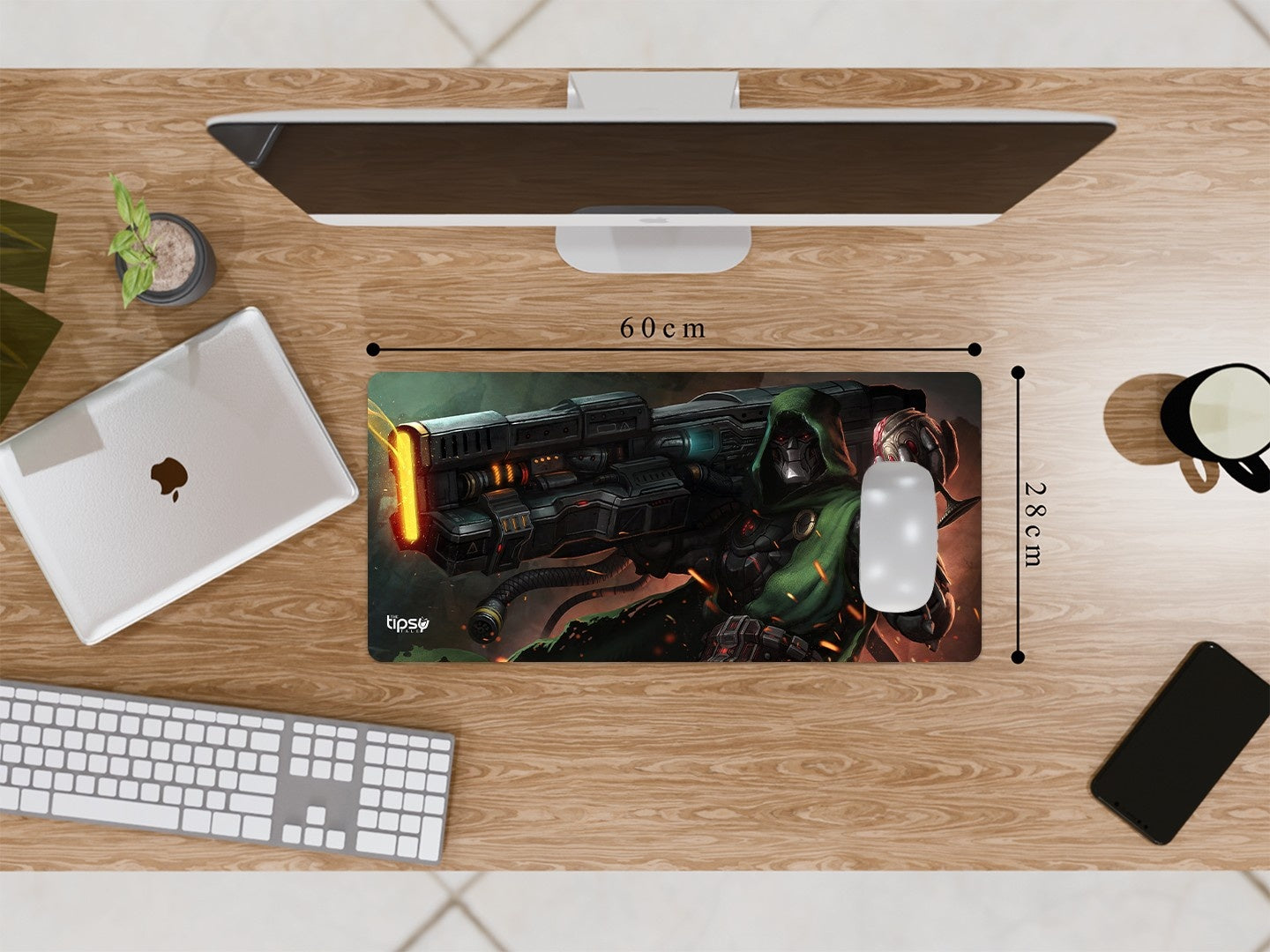 "DOCTOR DOOM - DOPE" Gaming Mousepad Elevate Your Gaming Experience