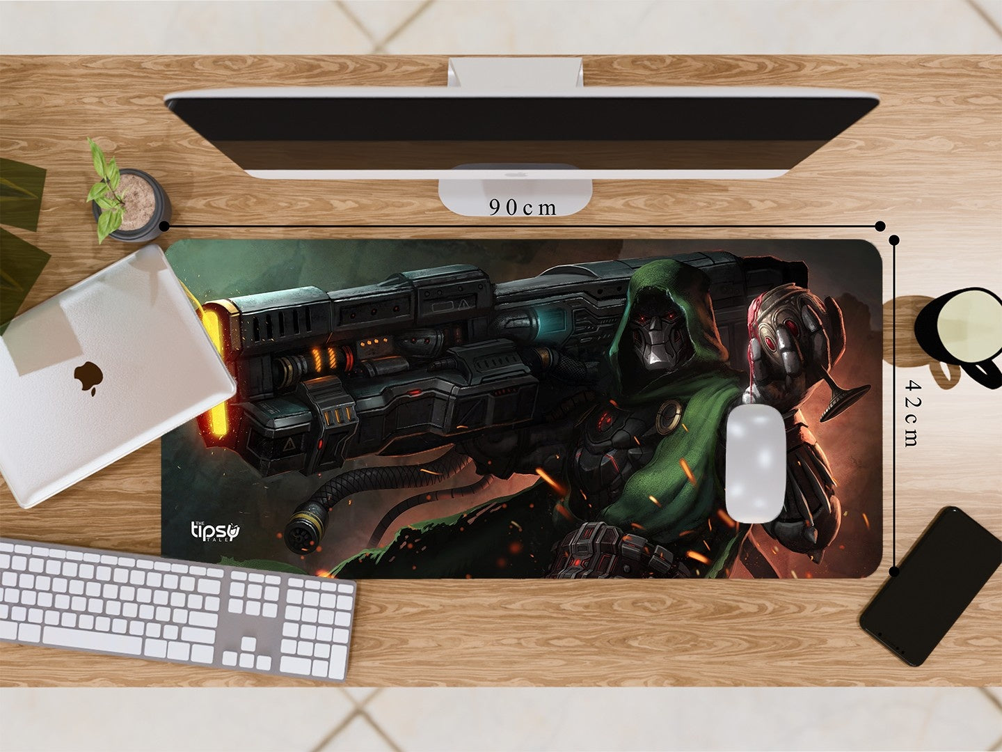 "DOCTOR DOOM - DOPE" Gaming Mousepad Elevate Your Gaming Experience