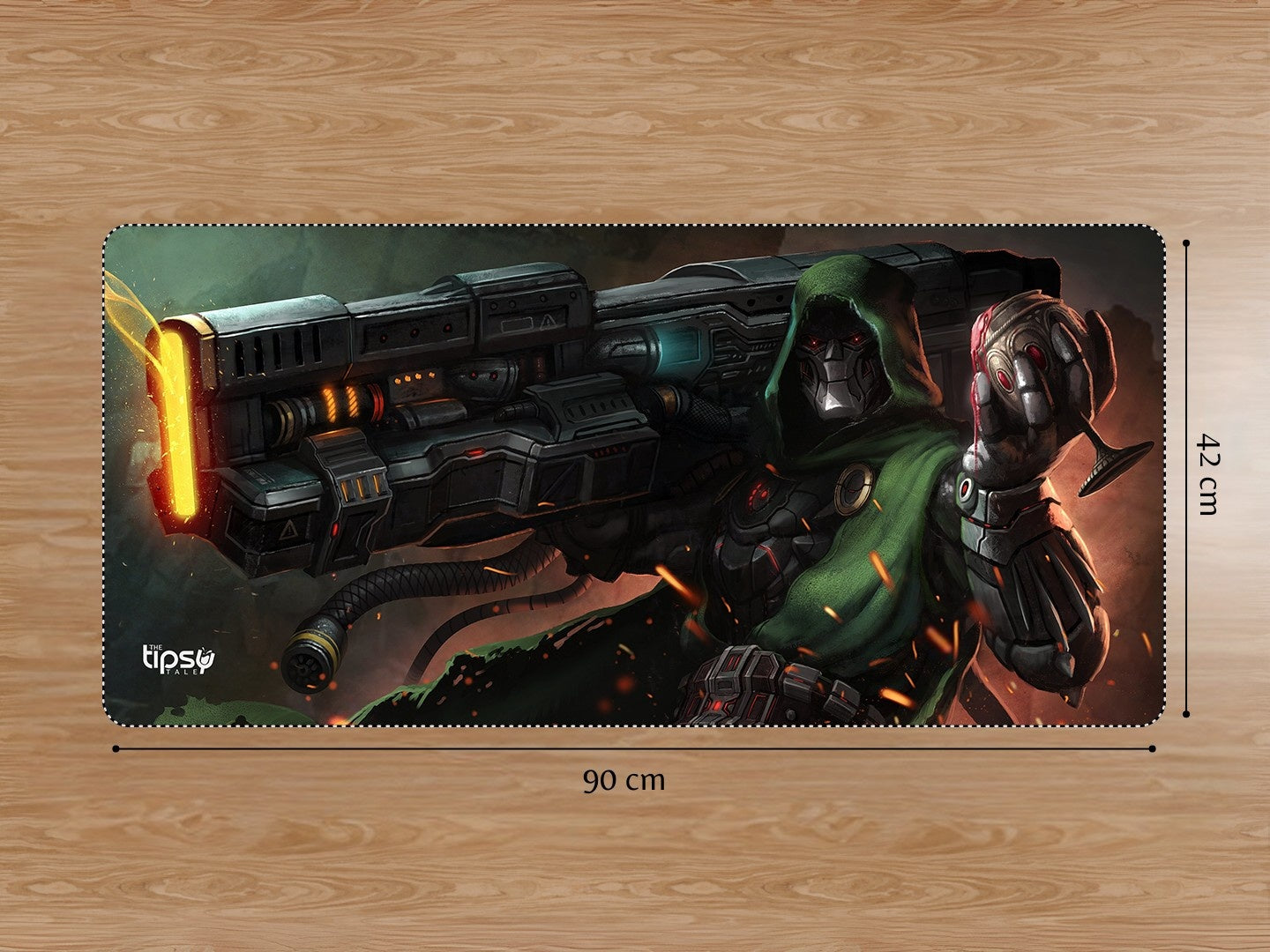 "DOCTOR DOOM - DOPE" Gaming Mousepad Elevate Your Gaming Experience