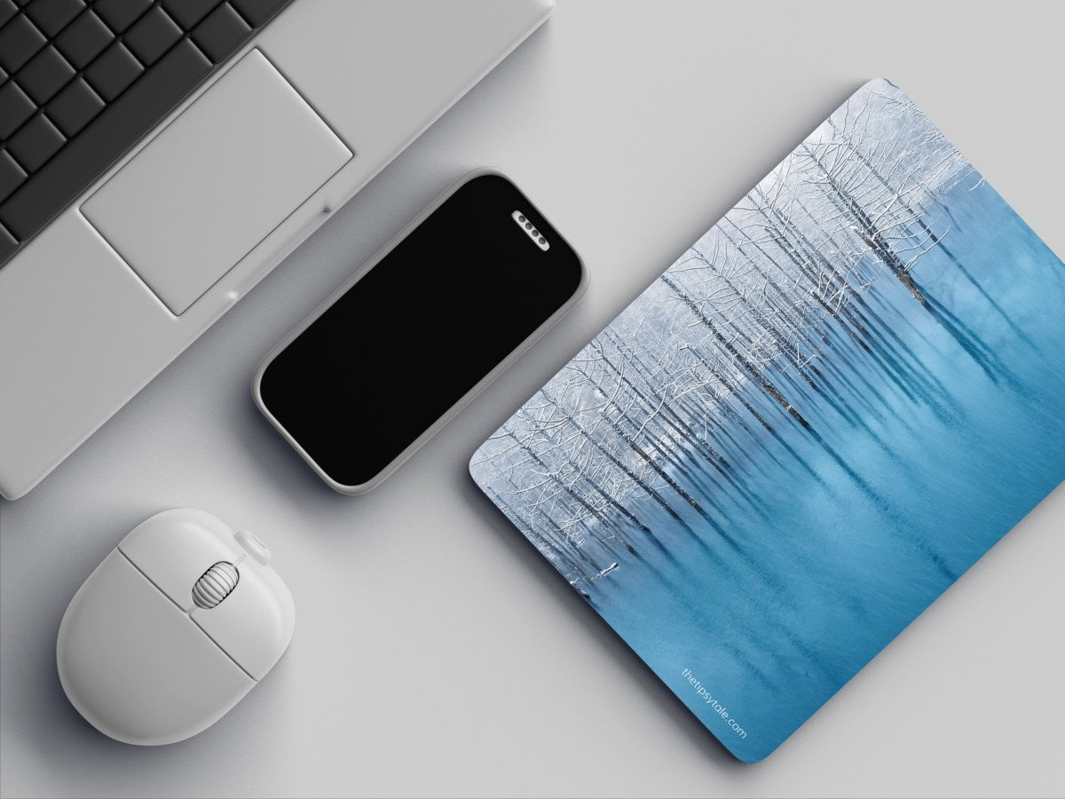 "FREEZED TREES" Mousepad: Enhance Your Workspace with Style