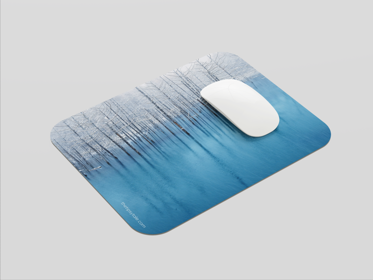 "FREEZED TREES" Mousepad: Enhance Your Workspace with Style