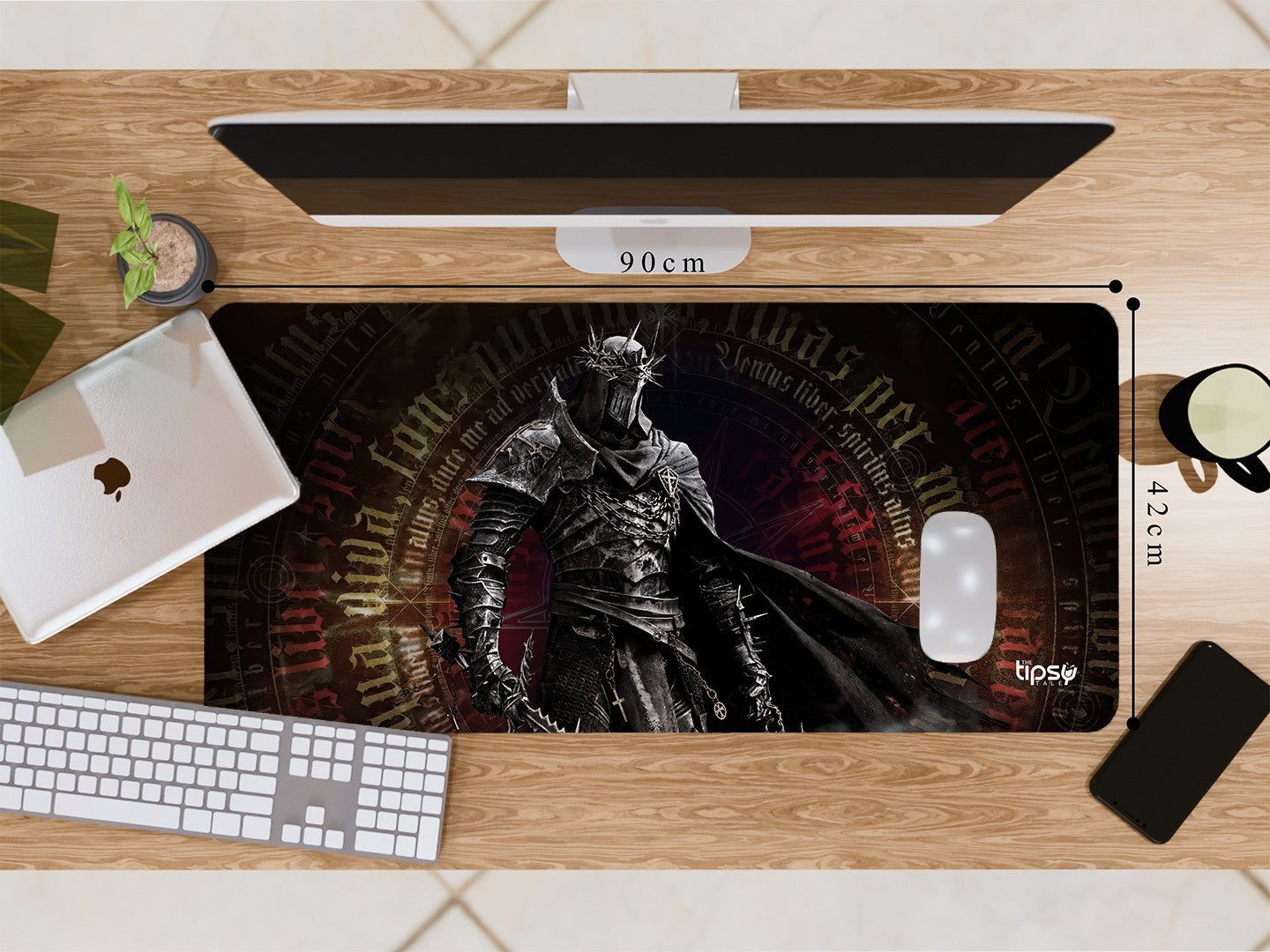 "DARK CRUSADER LORDS" Gaming Mousepad Elevate Your Gaming Experience