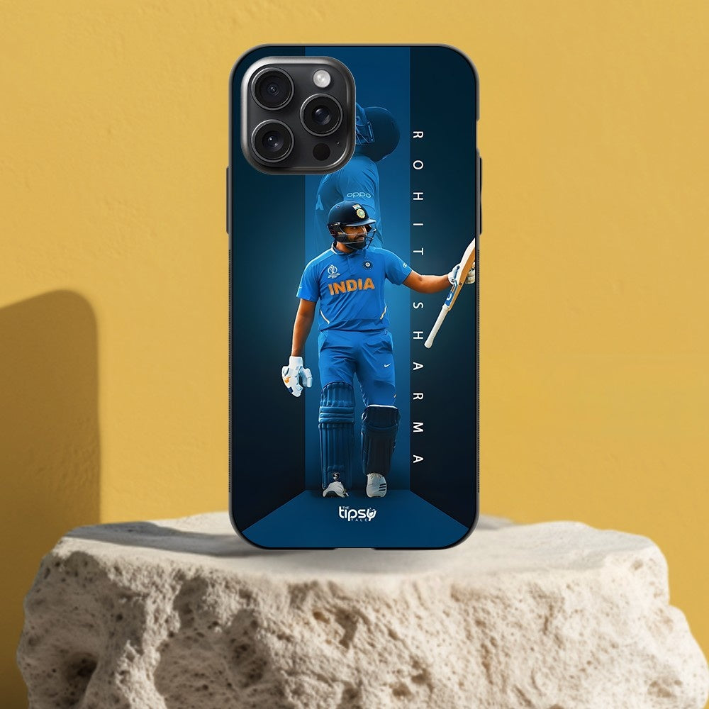"ROHIT SHARMA 45 HITMAN FANSHIP" -Mobile Covers Shock Resistant, Slim & Stylish Cases