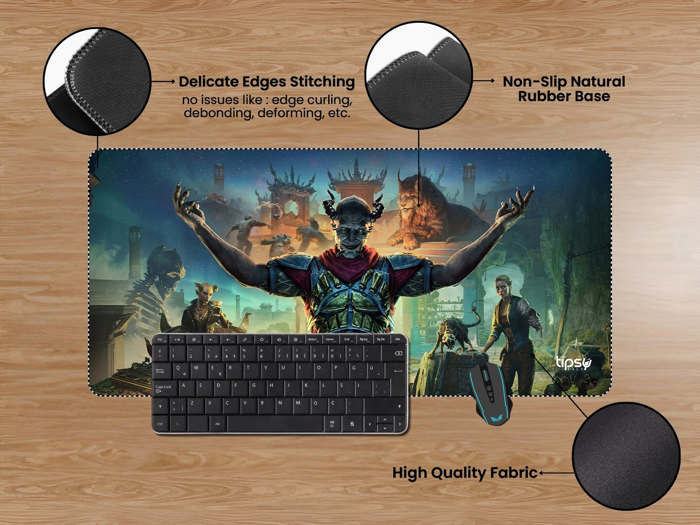 " THE ELDER SCROLLS 06" Gaming Mousepad Elevate Your Gaming Experience