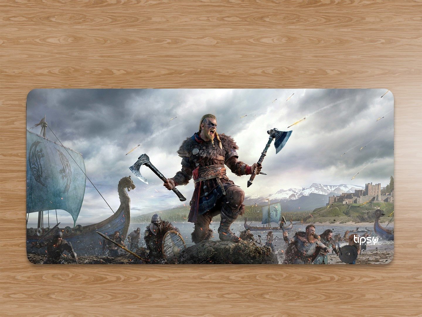"ASSASSINS CREED - VALHALLA VIKING - RAIDER PC GAMES" Gaming Mousepad Elevate Your Gaming Experience