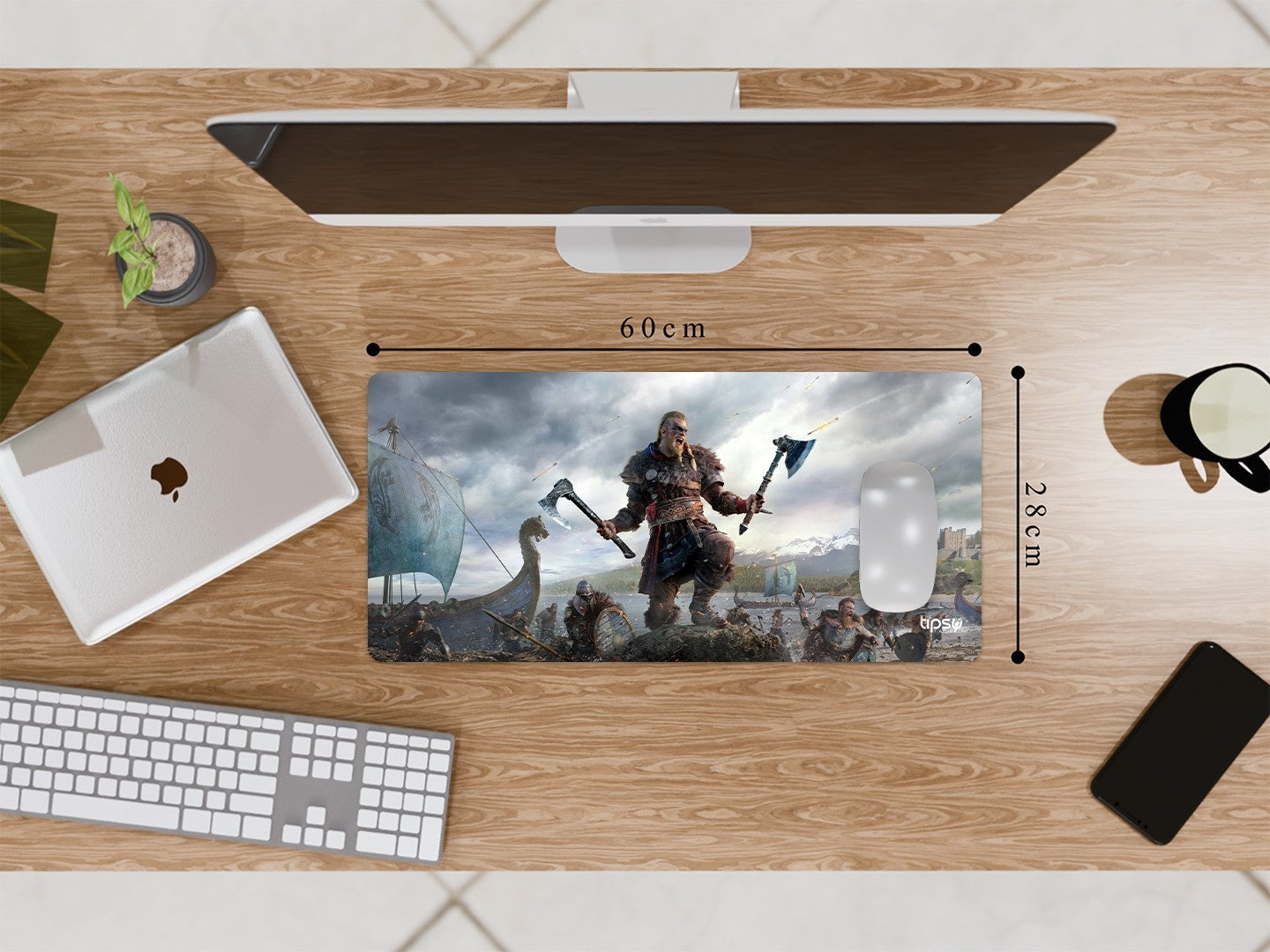 "ASSASSINS CREED - VALHALLA VIKING - RAIDER PC GAMES" Gaming Mousepad Elevate Your Gaming Experience