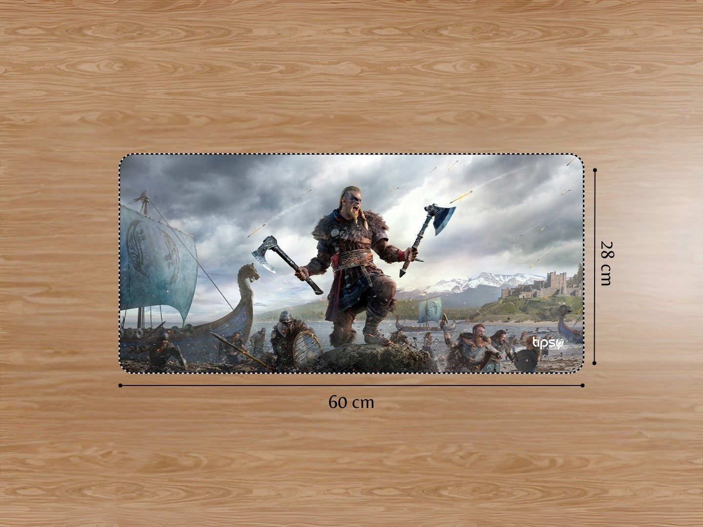 "ASSASSINS CREED - VALHALLA VIKING - RAIDER PC GAMES" Gaming Mousepad Elevate Your Gaming Experience
