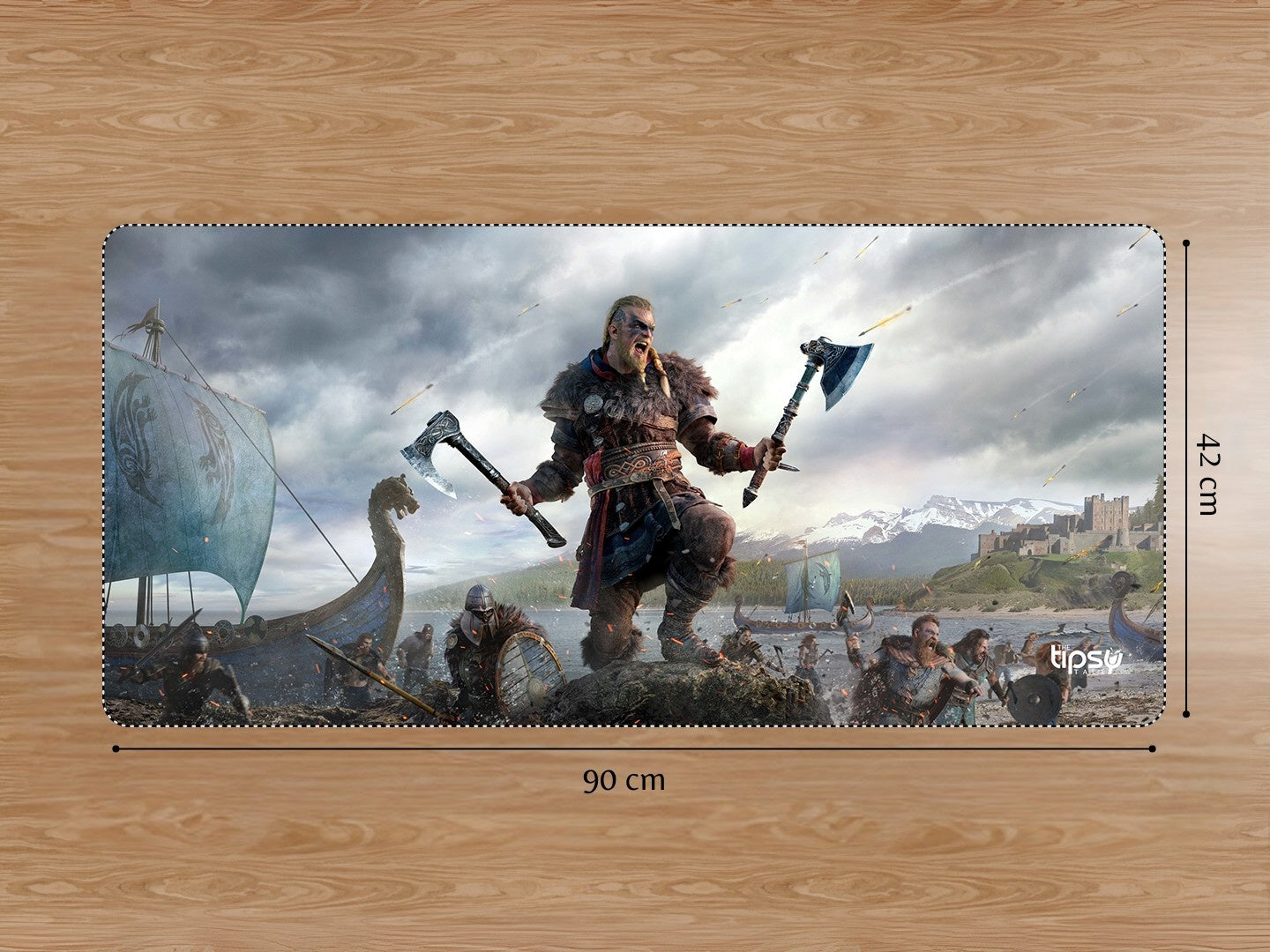 "ASSASSINS CREED - VALHALLA VIKING - RAIDER PC GAMES" Gaming Mousepad Elevate Your Gaming Experience