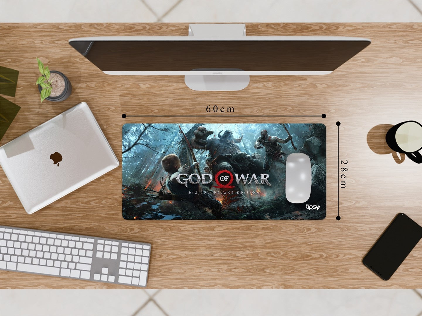 "GOD OF WAR - DIGITAL DELUXE EDITION" Gaming Mousepad Elevate Your Gaming Experience