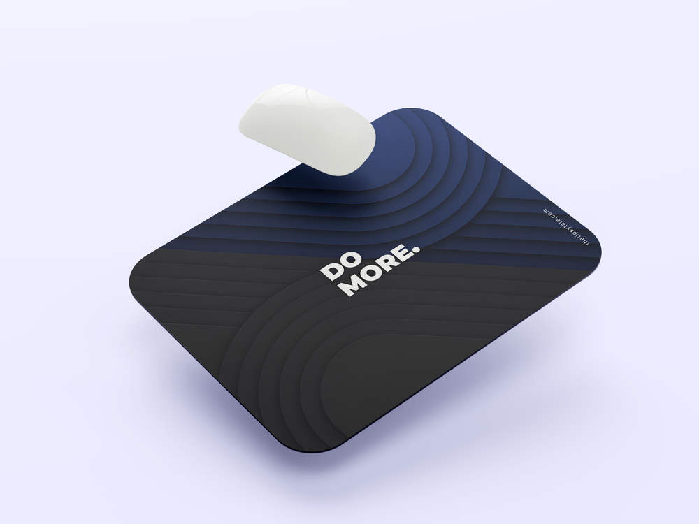 "DO MORE AND MORE" Mousepad Enhance Your Workspace with Style