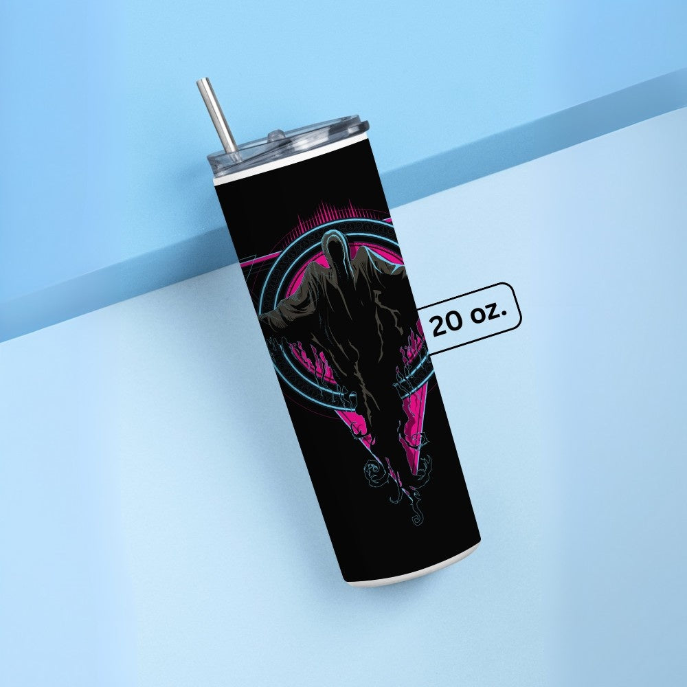 "DEMENTOR: HARRY POTTER" Tumbler with Metal Straw