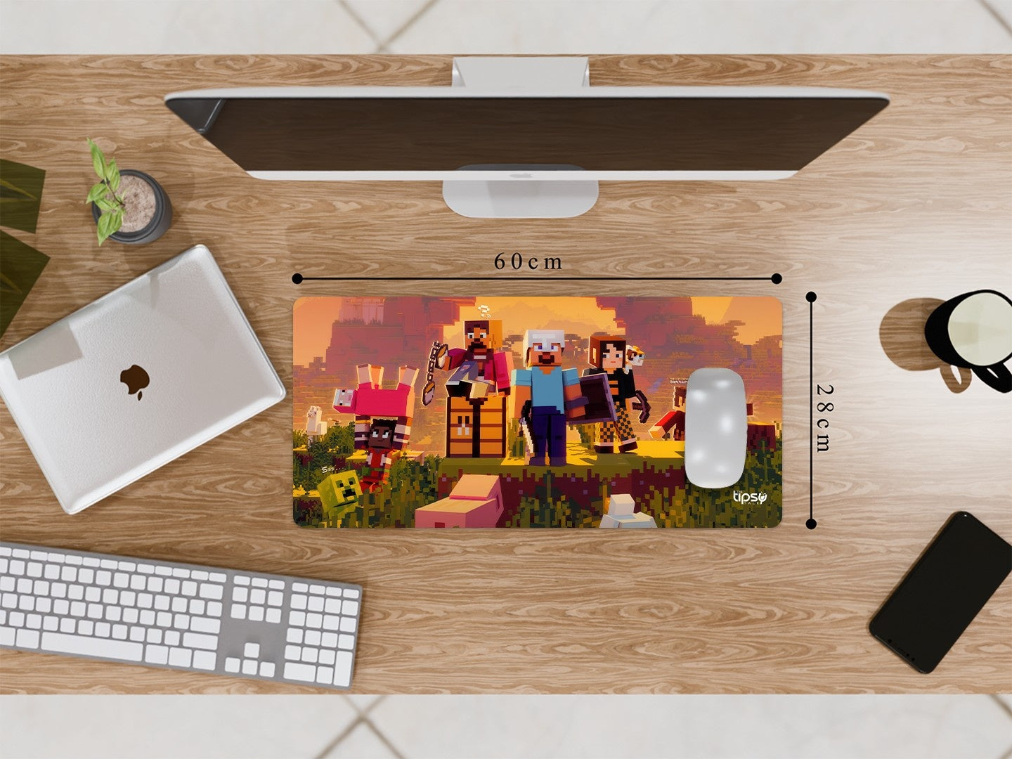 "A MINECRAFT MOVIE " Gaming Mousepad Elevate Your Gaming Experience