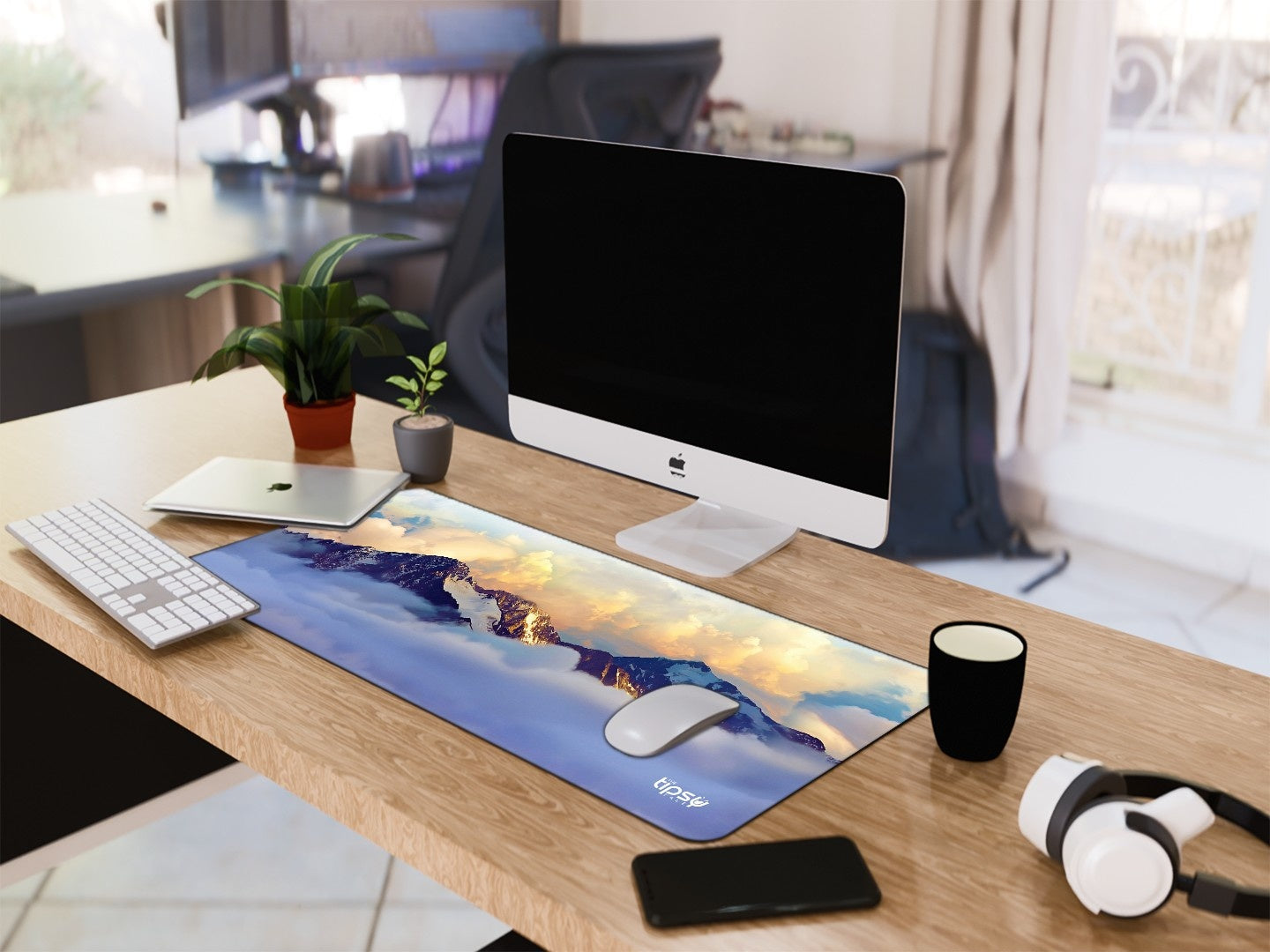 "ALPS SNOW MOUNTAIN" Gaming Mousepad Elevate Your Gaming Experience