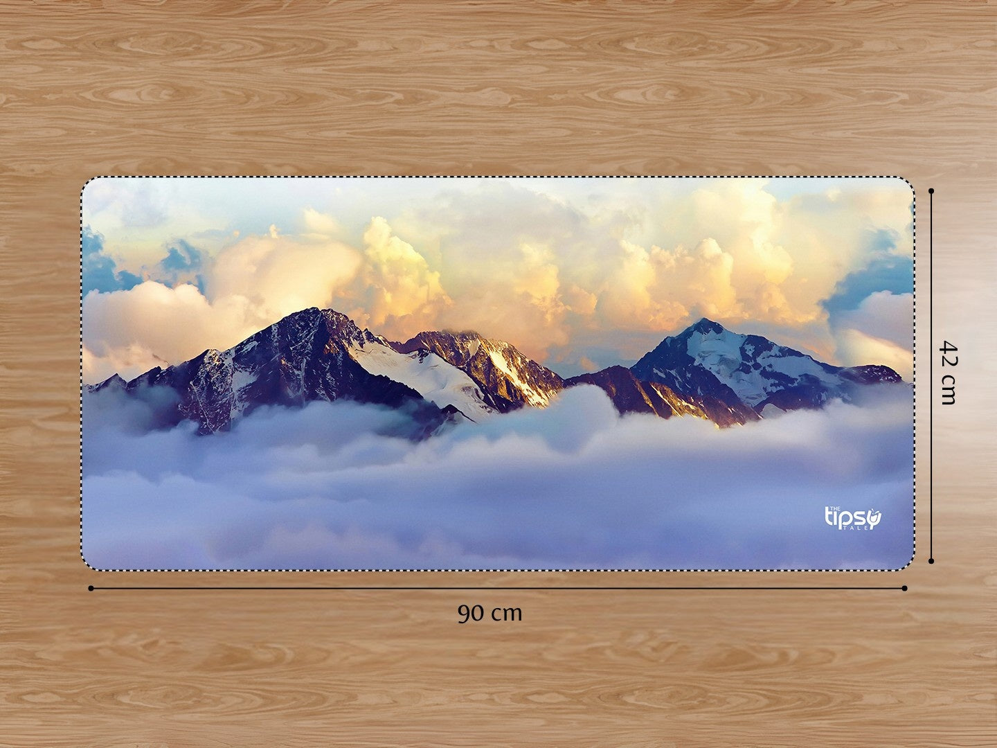 "ALPS SNOW MOUNTAIN" Gaming Mousepad Elevate Your Gaming Experience
