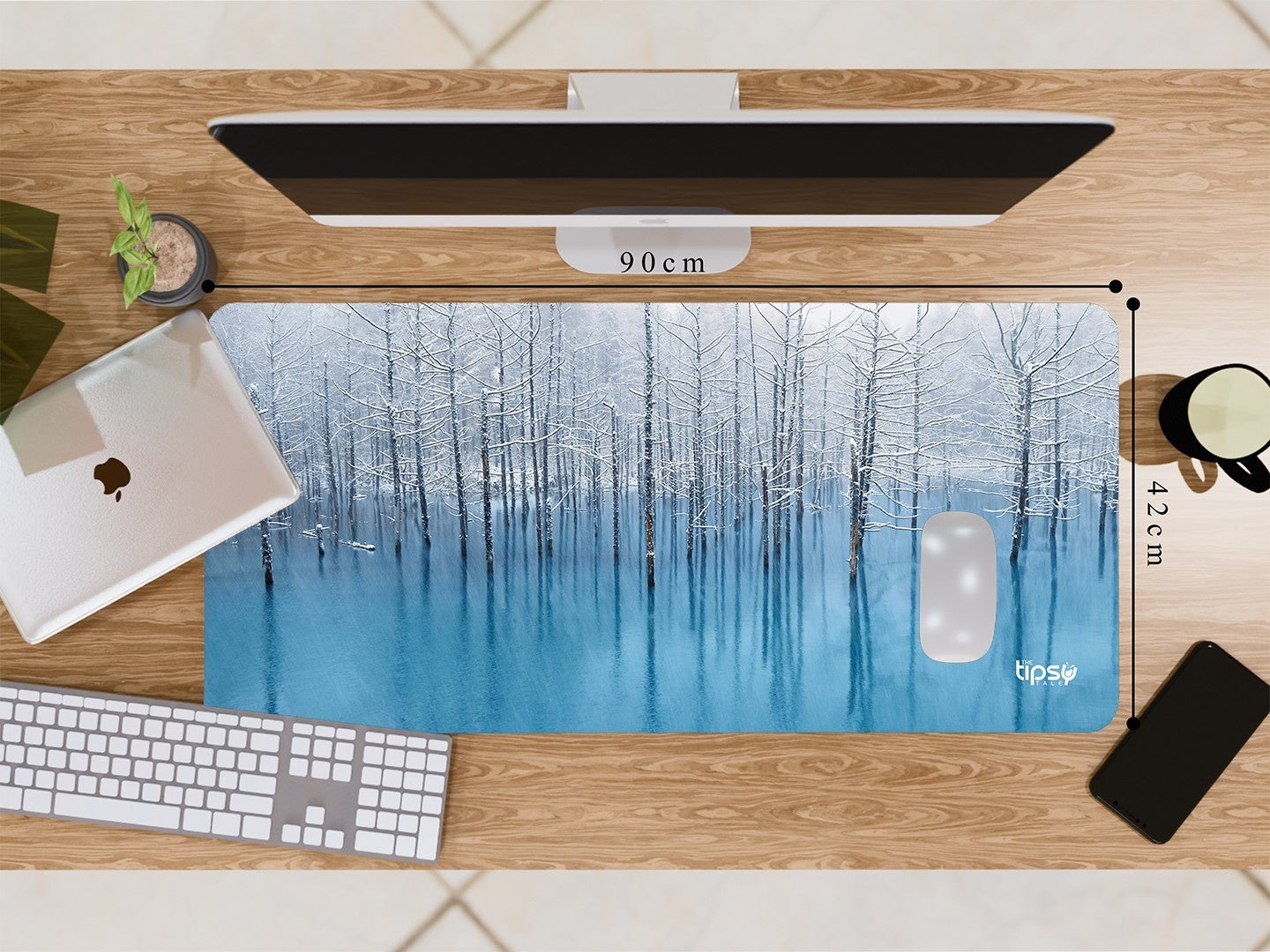 "FREEZED TREES" Gaming Mousepad Elevate Your Gaming Experience