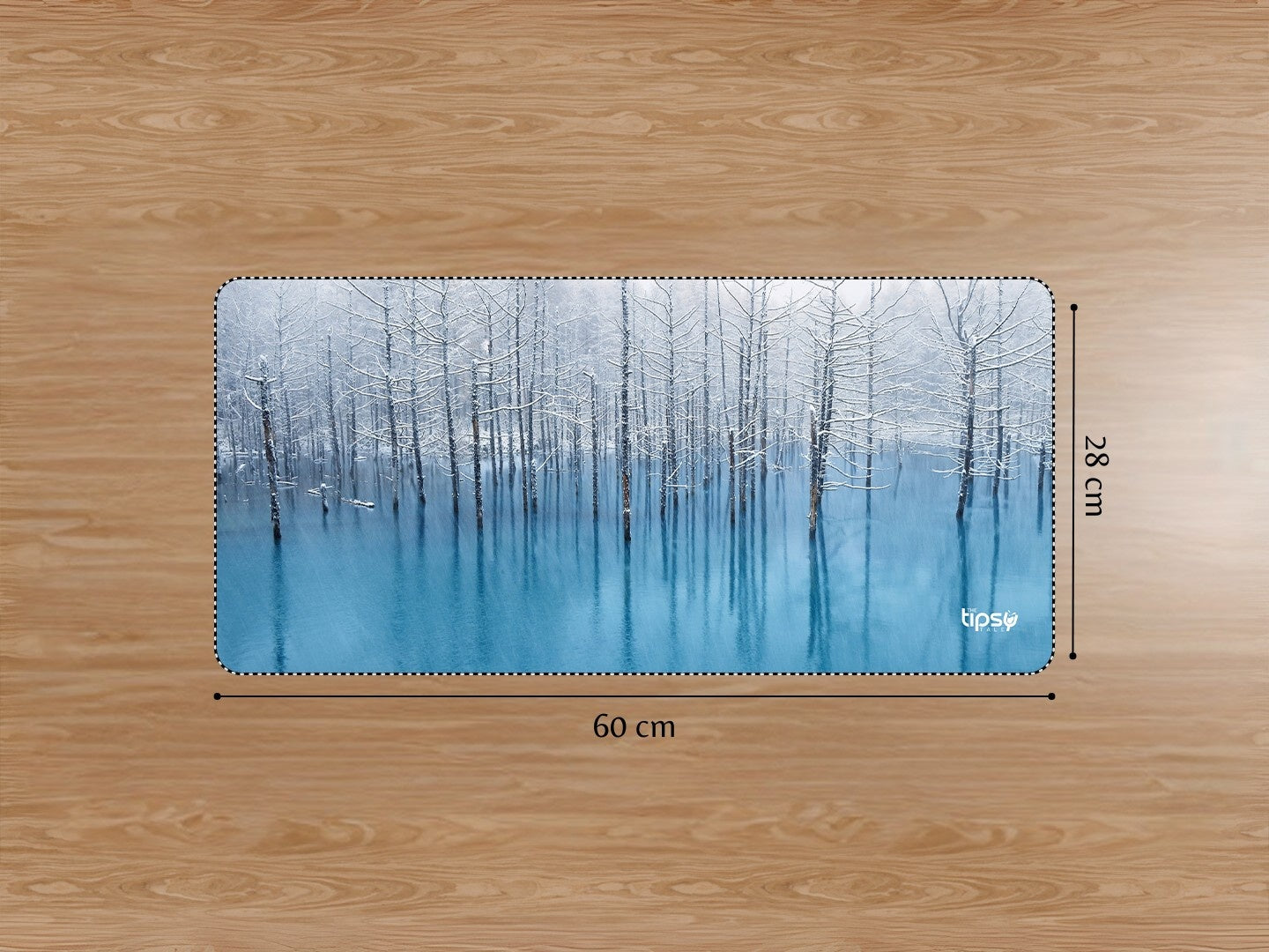 "FREEZED TREES" Gaming Mousepad Elevate Your Gaming Experience