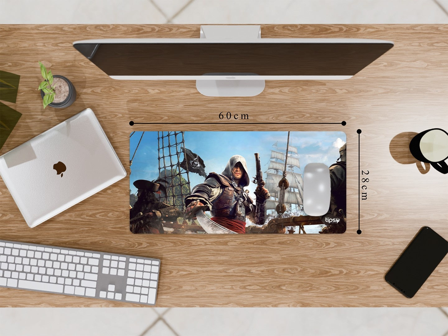 "ASSASINS CREED GAMEPLAY" Gaming Mousepad Elevate Your Gaming Experience